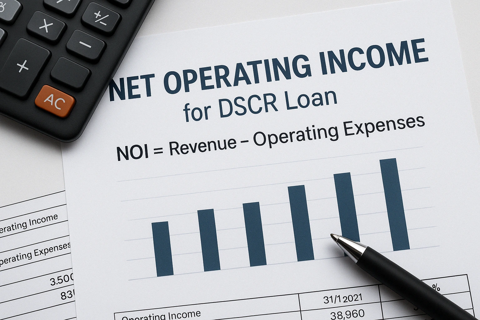 Calculating Net Operating Income for DSCR loan