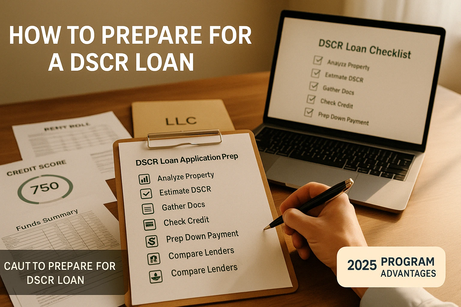 Guide to preparing a DSCR loan application