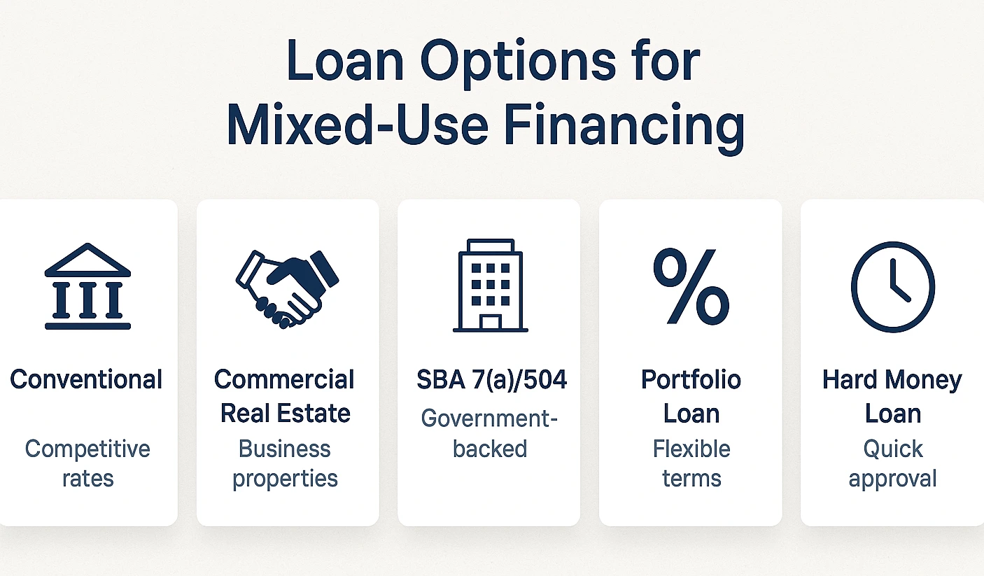 Comparison of loan options for property financing