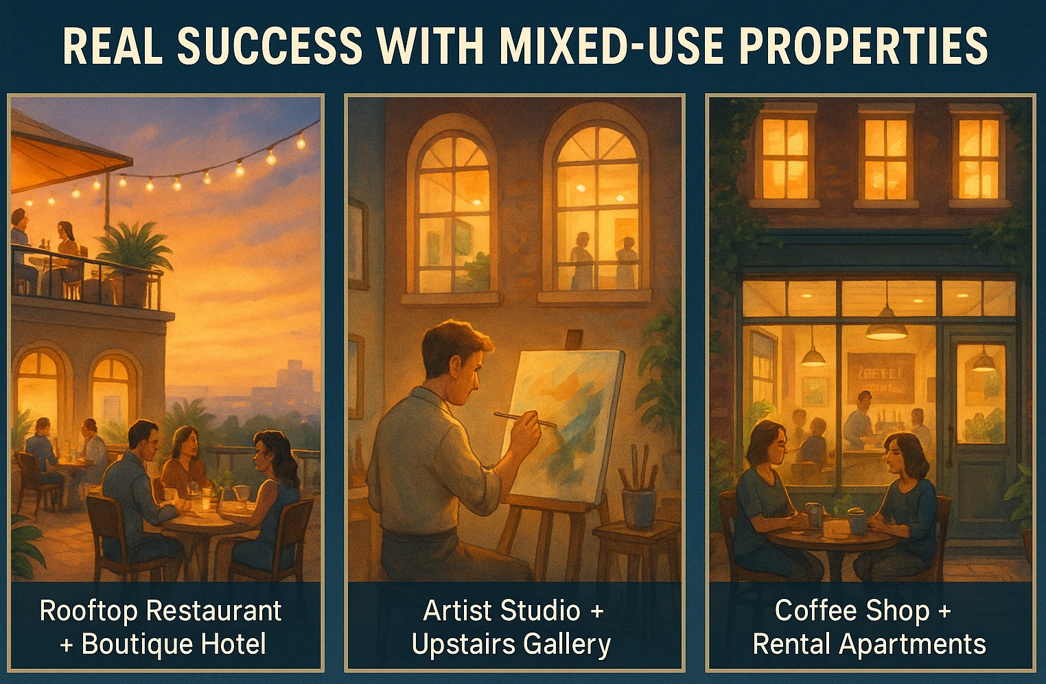 Real-world examples of live/work property financing