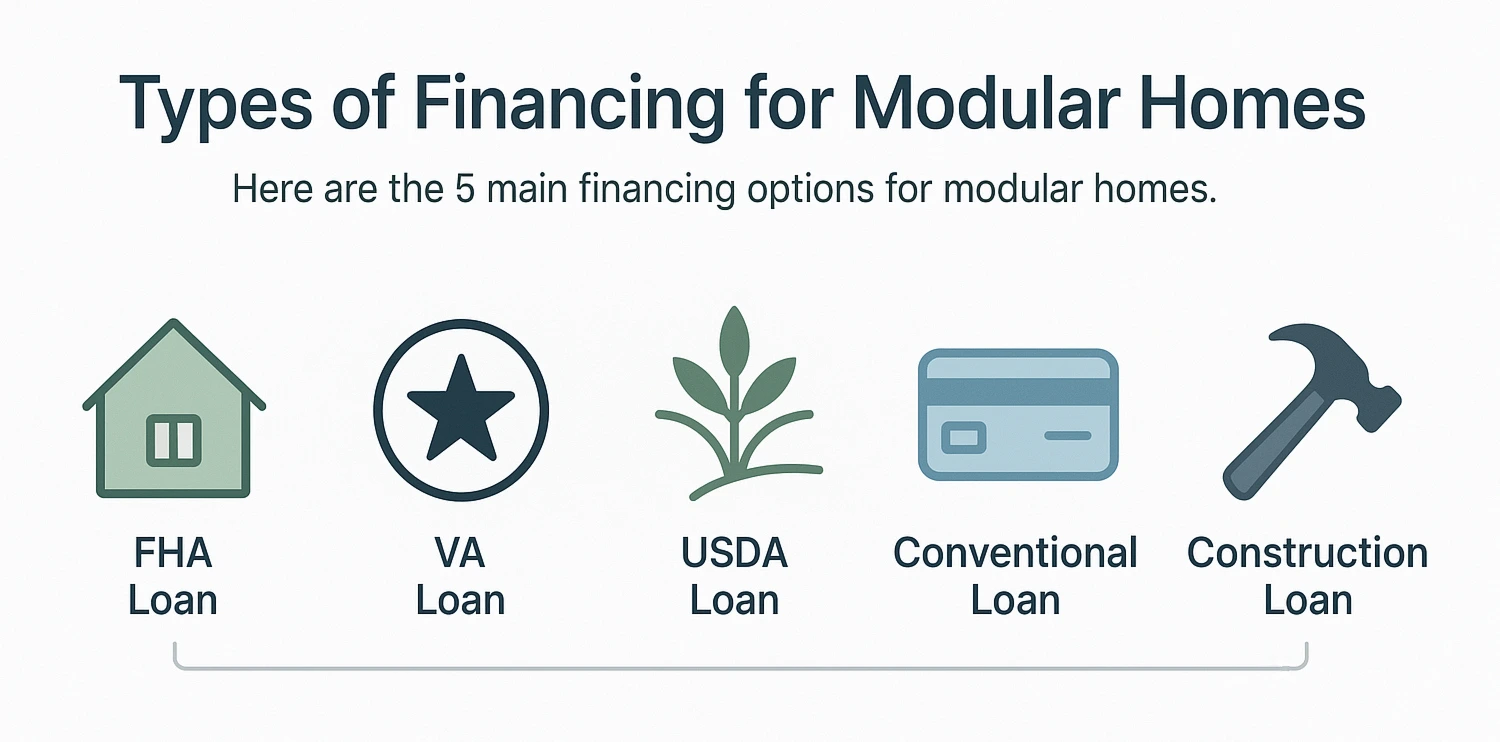 Types of modular home loans