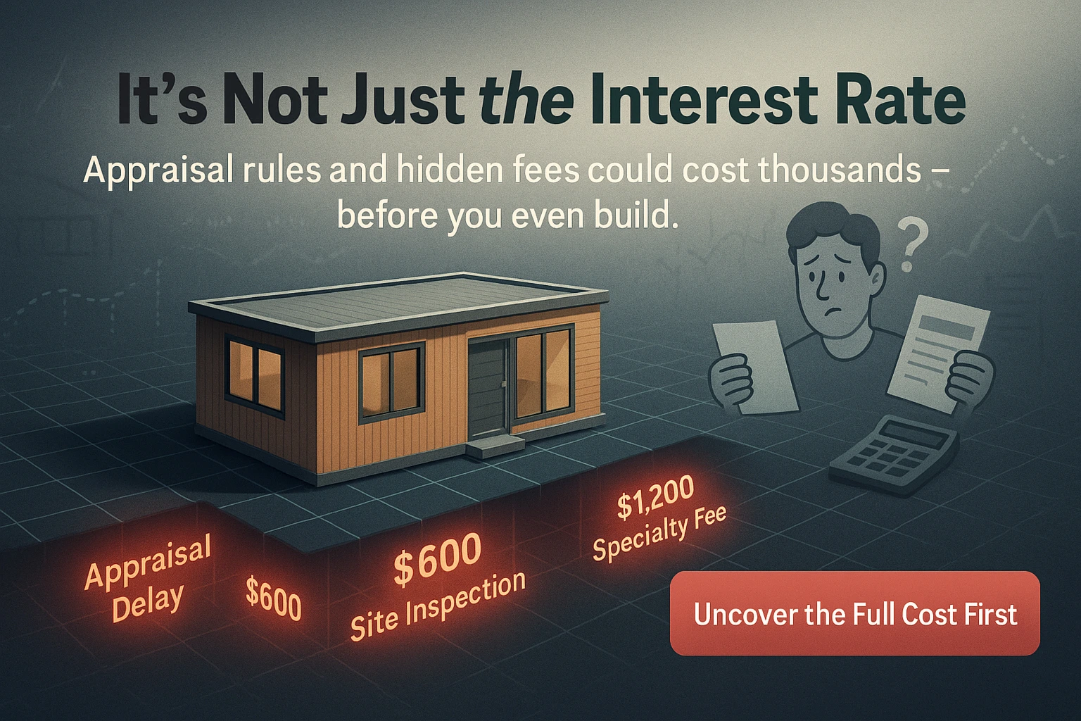 Typical fees you’ll see with modular home loans